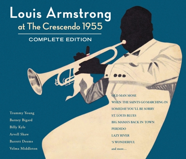 Armstrong Louis - At The Crescendo 1955 - Complete Edition in the group CD / Bestsellers at Bengans Skivbutik AB (4067704)