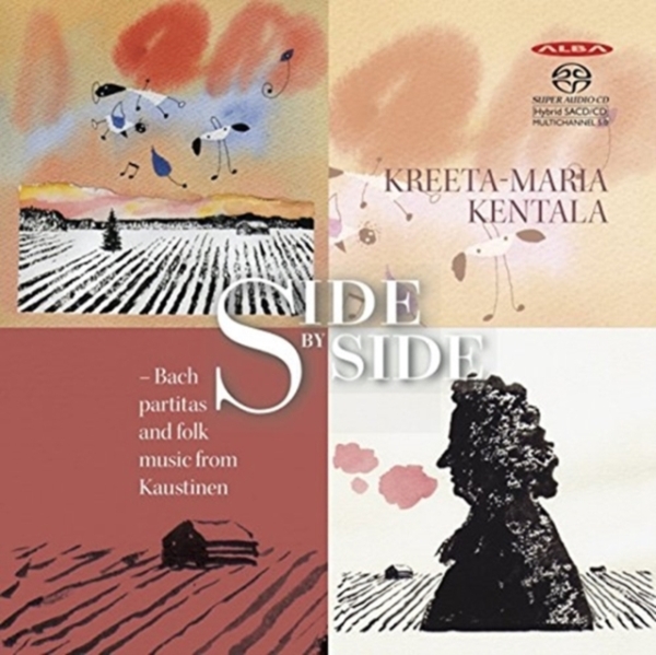 Various - Side By Side: Bach Partitas & Folk in the group MUSIK / SACD / Klassiskt at Bengans Skivbutik AB (4068522)