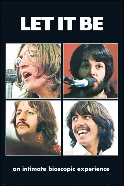 The Beatles - Let it Be Poster 91,5 X 61 Cm in the group MERCHANDISE / Poster / Pop-Rock at Bengans Skivbutik AB (4068955)