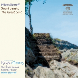 Mikko Sidoroff - The Great Lent in the group CD / Klassiskt at Bengans Skivbutik AB (4069108)