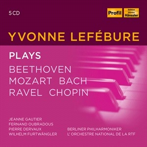 Johann Sebastian Bach Ludwig Van B - Yvonne Lefébure Edition (5Cd) in the group Externt_Lager /  at Bengans Skivbutik AB (4069629)