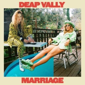 Deap Vally - Marriage (Orange Marble Vinyl) in the group VINYL / Rock at Bengans Skivbutik AB (4071316)
