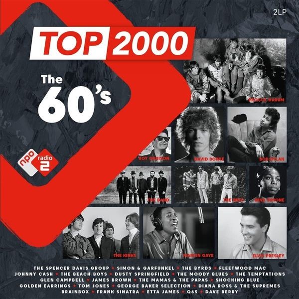 Various - Top 2000 - The 60'S in the group VINYL / Pop at Bengans Skivbutik AB (4073042)