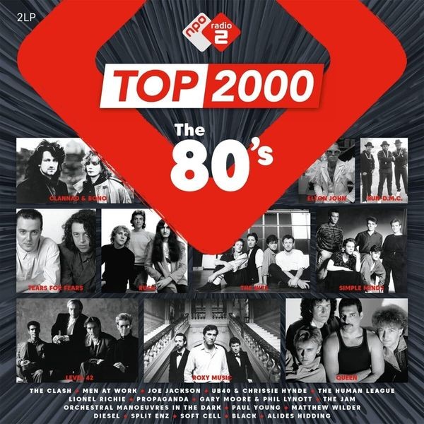 V/A - Top 2000: The 80's in the group VINYL / Pop at Bengans Skivbutik AB (4073044)