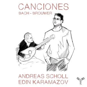 Scholl Andreas / Edin Karamazov - Bach - Brouwer Canciones in the group CD / Klassiskt,Övrigt at Bengans Skivbutik AB (4073059)