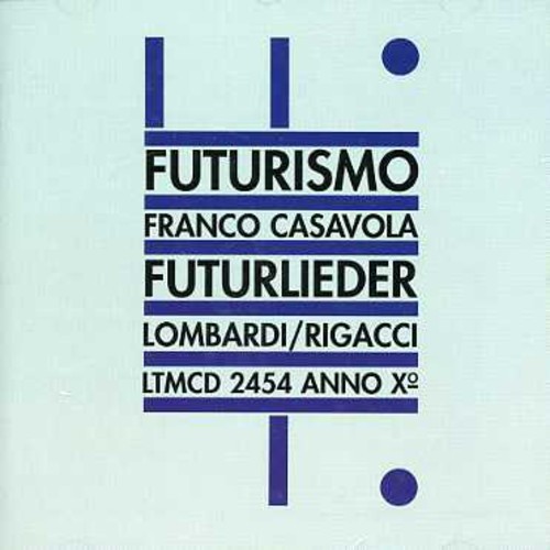 Casavola Franco - Futurlieder in the group CD / Pop at Bengans Skivbutik AB (4073484)