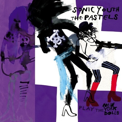 Sonic Youth & The Pastels - Play The New York Dolls in the group VINYL / Reggae at Bengans Skivbutik AB (4073530)