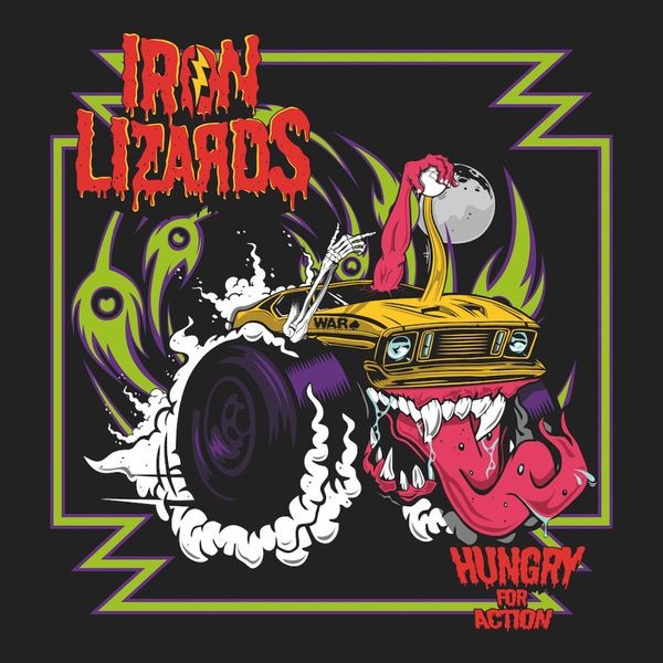 Iron Lizards - Hungry For Action Lp (Limited Red V in the group VINYL / Reggae at Bengans Skivbutik AB (4073677)