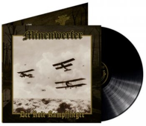 Minenwerfer - Der Rote Kampfflieger (Black Vinyl in the group VINYL / Hårdrock at Bengans Skivbutik AB (4073937)