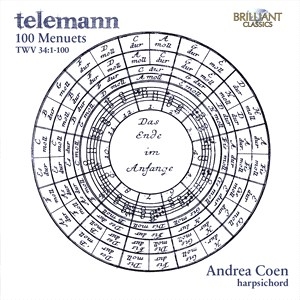 Telemann Georg Philipp - 100 Menuets Twv 34:1-100 in the group Externt_Lager /  at Bengans Skivbutik AB (4073966)