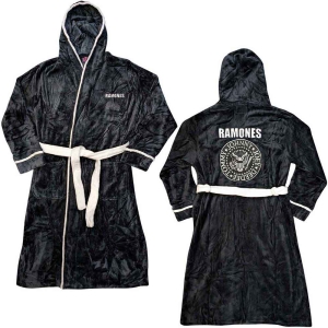Ramones - Presidential Seal Uni Bl Bath Robe: S in the group MERCHANDISE / Merch / Punk at Bengans Skivbutik AB (4074061r)