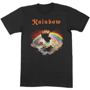 Rainbow - Rainbow Unisex Tee: Rising in the group Minishops / Dio at Bengans Skivbutik AB (4074320r)
