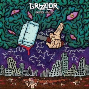 Grizzlor - Hammer Of Life in the group VINYL / Pop-Rock at Bengans Skivbutik AB (4075107)