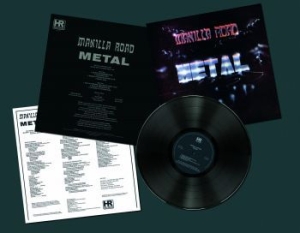 Manilla Road - Metal (Black Vinyl Lp) in the group VINYL / Hårdrock/ Heavy metal at Bengans Skivbutik AB (4075193)