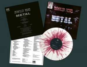 Manilla Road - Metal (White/Purple Splatter Vinyl in the group VINYL / Hårdrock/ Heavy metal at Bengans Skivbutik AB (4075194)