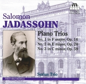 Jadassohn Salomon - Piano Trios 1-3 in the group Externt_Lager /  at Bengans Skivbutik AB (4075241)