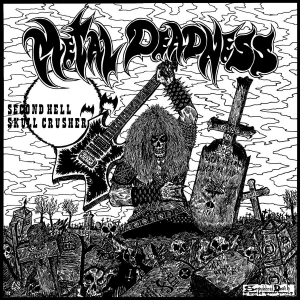 Second Hell / Skull Crusher - Metal Deadness (Split Vinyl Lp) in the group VINYL / Hårdrock at Bengans Skivbutik AB (4076263)