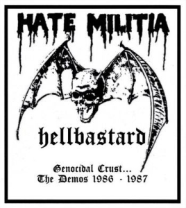 Hellbastard - Genocidal Crust:The Demos 1986 - 19 in the group CD / Hårdrock,Pop-Rock at Bengans Skivbutik AB (4076509)
