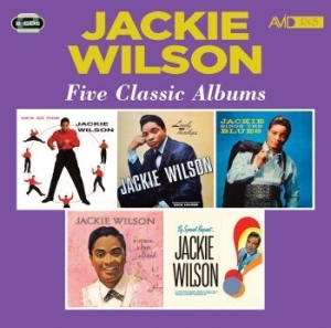 Jackie Wilson - Five Classic Albums in the group CD / Pop-Rock,RnB-Soul at Bengans Skivbutik AB (4077304)