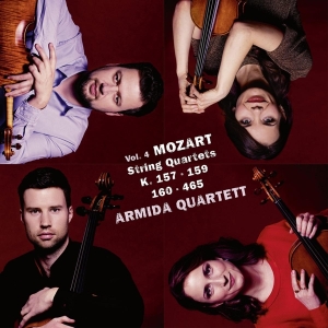 Armida Quartett - Mozart, String Quartets Vol. 4 in the group CD / Klassiskt,Övrigt at Bengans Skivbutik AB (4078195)