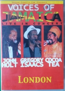Holt John / Gregory Isaacs / Cocoa - Voices Of Jamaica - Live In Concert in the group OTHER / Music-DVD & Bluray at Bengans Skivbutik AB (4078345)