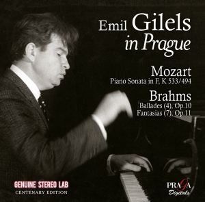 Gilels Emil - Emil Gilels In Prague in the group CD / Klassiskt,Övrigt at Bengans Skivbutik AB (4080401)
