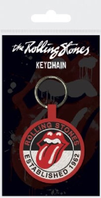 Rolling Stones - The Rolling Stones (Est. 1962) Woven Key in the group OTHER / MK Test 1 at Bengans Skivbutik AB (4082059)