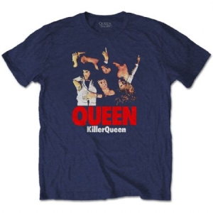 Queen - Queen Unisex Tee . Killer Queen in the group Minishops / Queen at Bengans Skivbutik AB (4085140r)