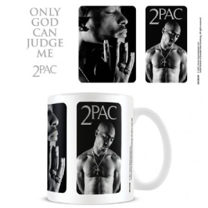2pac - Tupac (Judge Me) Coffee Mug in the group OTHER / Merch New Items at Bengans Skivbutik AB (4086505)