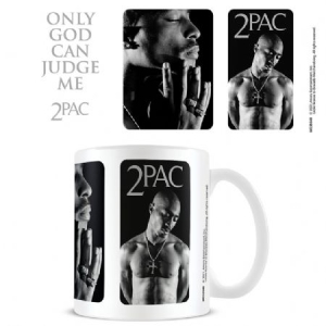 2pac - Tupac (Judge Me) Coffee Mug in the group MERCHANDISE / Mug / Hip Hop-Rap at Bengans Skivbutik AB (4086505)