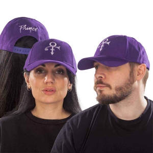Prince - White Symbol Purp Baseball C in the group OTHER / Merch Caps and Hats at Bengans Skivbutik AB (4086510)