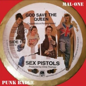 Mal - One - Punk Badge in the group OUR PICKS / Record Store Day / RSD-21 at Bengans Skivbutik AB (4091119)