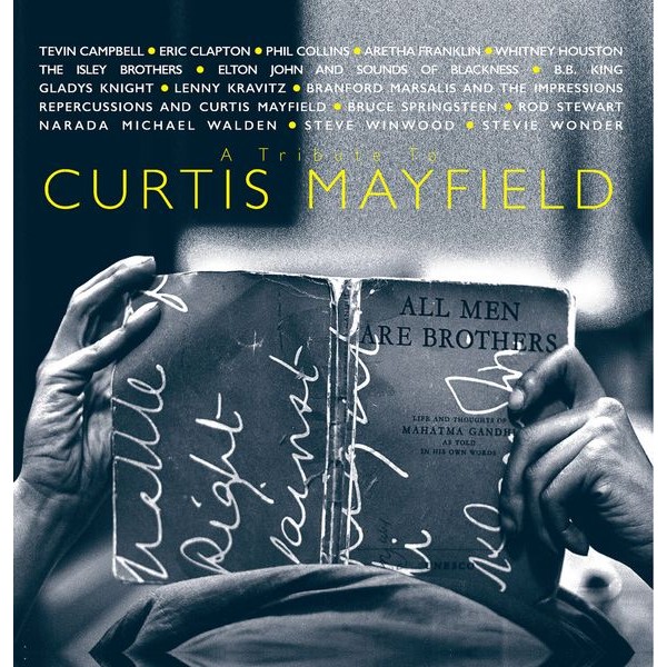Various artists - A Tribute to Curtis Mayfield - Gold and in the group VINYL at Bengans Skivbutik AB (4092095)
