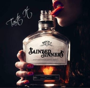 Sainted Sinners - Taste It (Lim. Whiskey Marbled Viny in the group VINYL / Hårdrock at Bengans Skivbutik AB (4094902)
