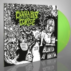 Cannabis Corpse - Blunted At Birth (Neon Green Vinyl in the group VINYL / Hårdrock/ Heavy metal at Bengans Skivbutik AB (4094909)