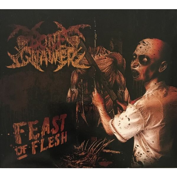 Bone Gnawer - Feast Of Flesh in the group CD / Hårdrock/ Heavy metal at Bengans Skivbutik AB (4095165)
