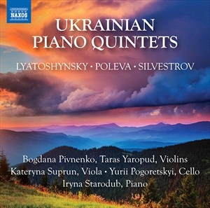 Lyatoshynsky Boris Poleva Victor - Ukrainian Piano Quintets in the group Externt_Lager /  at Bengans Skivbutik AB (4095208)