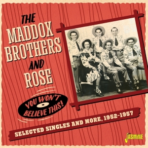 The & Rose Maddox Brothers - You Won't Believe This! in the group OTHER / Övrigt /  at Bengans Skivbutik AB (4095841)