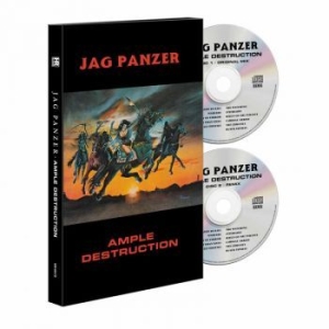 Jag Panzer - Ample Destruction (2 Cd Book) in the group CD / Hårdrock/ Heavy metal at Bengans Skivbutik AB (4095885)