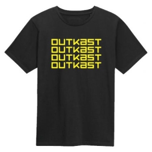 Outkast - Outkast Unisex Tee : Logo Repeat i gruppen MERCH / T-Shirt / Sommar T-shirt 23 hos Bengans Skivbutik AB (4097052r)