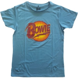 David Bowie - David Bowie Unisex Tee : Vintage Diamond in the group Minishops / David Bowie / David Bowie Merch at Bengans Skivbutik AB (4097060r)