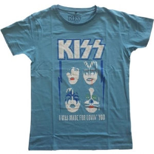Kiss - Kiss Unisex Tee : made for lovin you in the group OTHER / Merch New Items at Bengans Skivbutik AB (4097070r)
