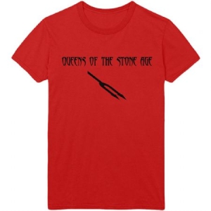 Queens Of The Stone Age - Queens Of The Stone Age Unisex Tee : Deaf Songs in the group MERCH / T-Shirt / Summer T-shirt 23 at Bengans Skivbutik AB (4097080r)