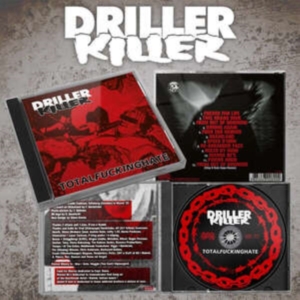 Driller Killer - Total Fucking Hate in the group CD / Pop-Rock,Svensk Musik at Bengans Skivbutik AB (4097520)