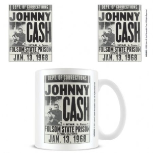 Johnny Cash - Johnny Cash (Folsom State Prison) Coffee in the group MERCHANDISE / Mug / Country at Bengans Skivbutik AB (4099400)