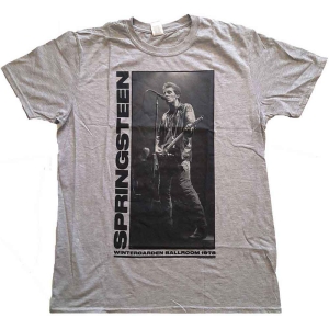 Bruce Springsteen -  Wintergarden Photo Uni Grey    S in the group Minishops / Bruce Springsteen / springsteen-merch at Bengans Skivbutik AB (4099901r)