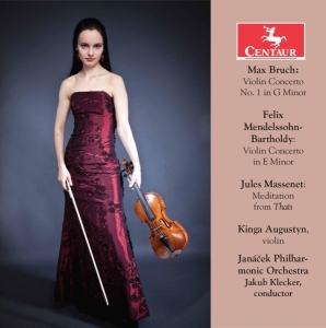 Augustyn Kinga - Bruch, Mendelssohn & Massenet: Violin Wo in the group CD / Klassiskt,Övrigt at Bengans Skivbutik AB (4109490)