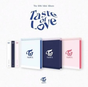 Twice - 10th Mini [Taste of Love] Random Ver. in the group Minishops / K-Pop Minishops / Twice at Bengans Skivbutik AB (4110292)