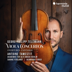 Tamestit Antoine - Telemann: Viola Concertos in the group CD / Klassiskt,Övrigt at Bengans Skivbutik AB (4110703)