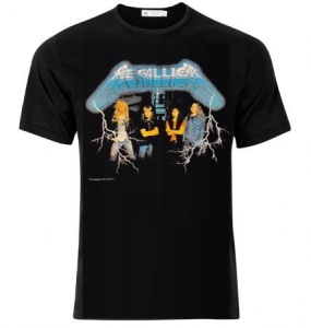 Metallica - Metallica T-Shirt Group 1984 Ride The Lightning in the group OTHER / Merchandise at Bengans Skivbutik AB (4111139)